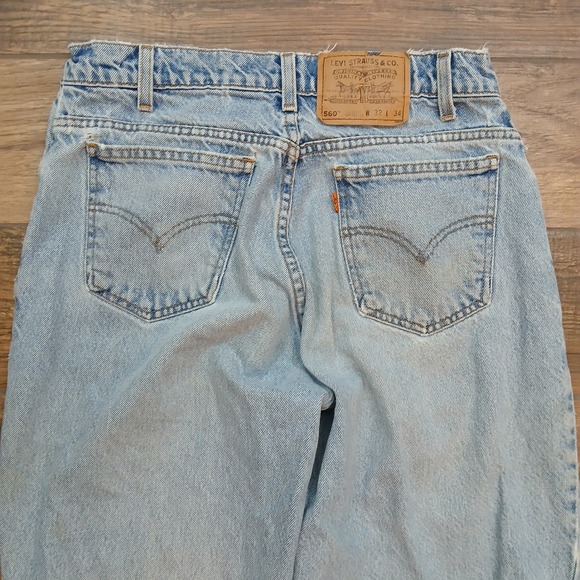 Levi's Other - Vintage Levi's Jeans 32x34 Blue 560 Loose Tapered Orange Tab USA (FITS 29x32)